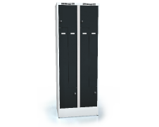 Cloakroom locker Z-shaped doors ALDOP 1920 x 700 x 500